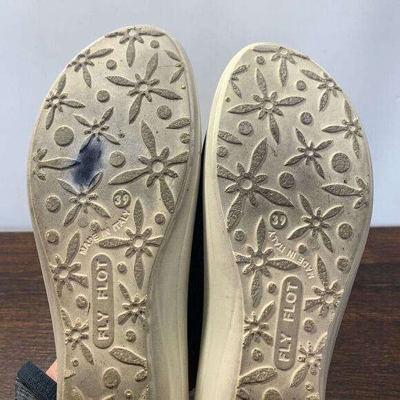 Fly Flot Women's Open Toe Anatomic Anti-Shock Slide Sandals Navy Blue Size 39 EU - Picture 8 of 11